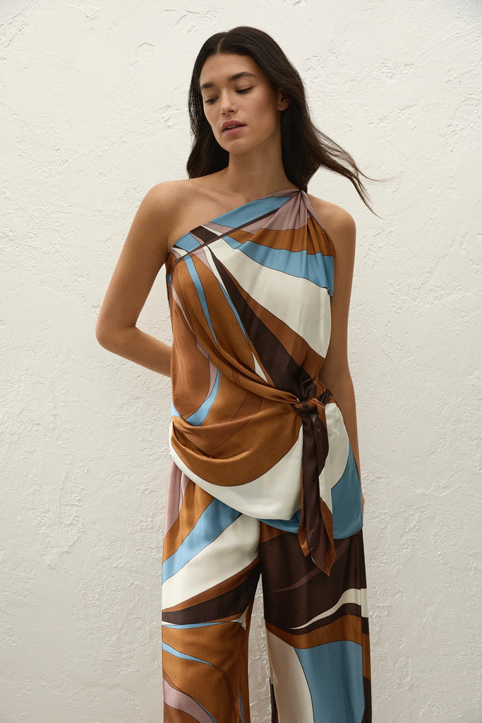 Faithful- Sotto Knot Top- Notte