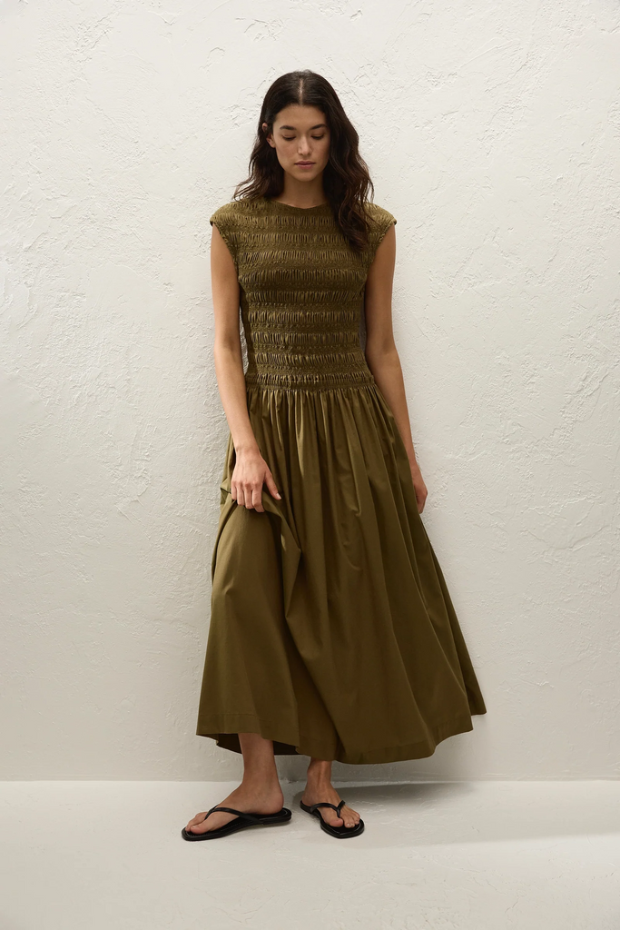Faithful - Ale Maxi Dress - Olive