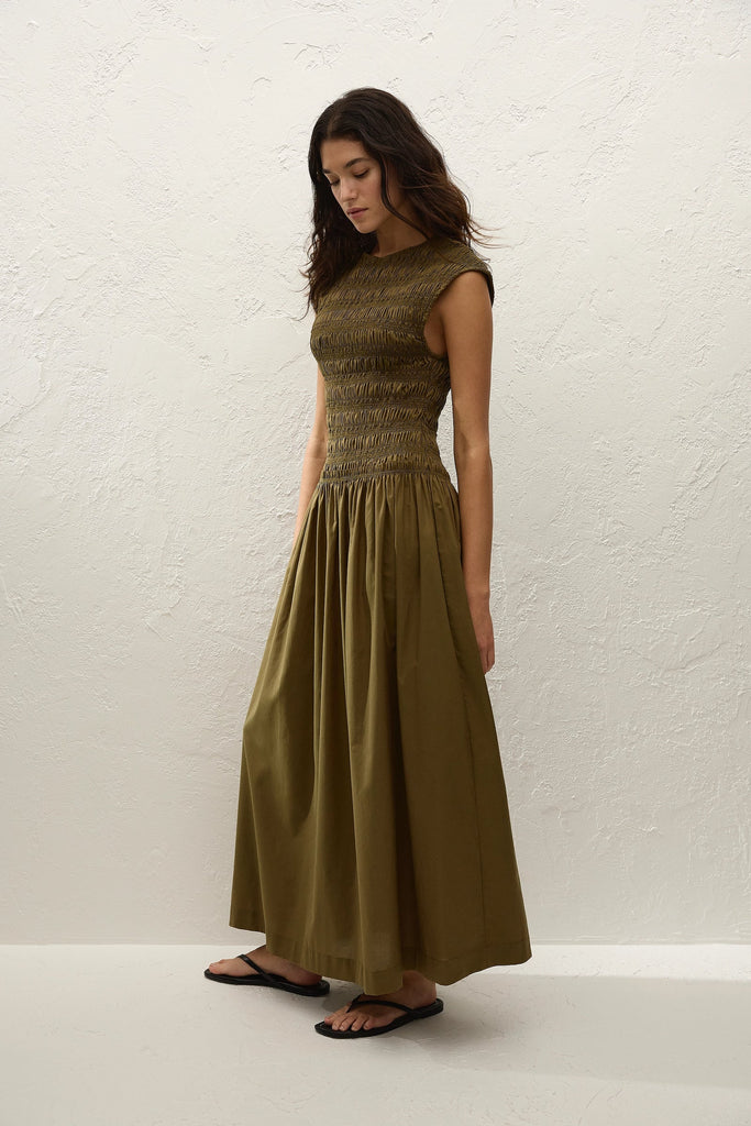 Faithful - Ale Maxi Dress - Olive