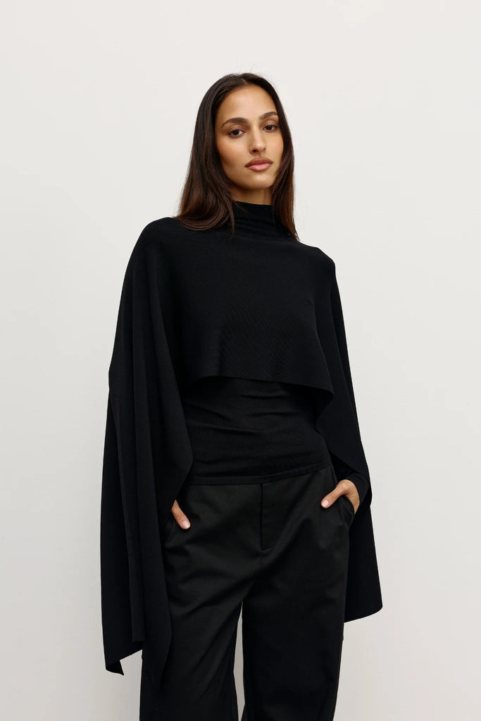 Bayse - SORELLA PONCHO - BLACK