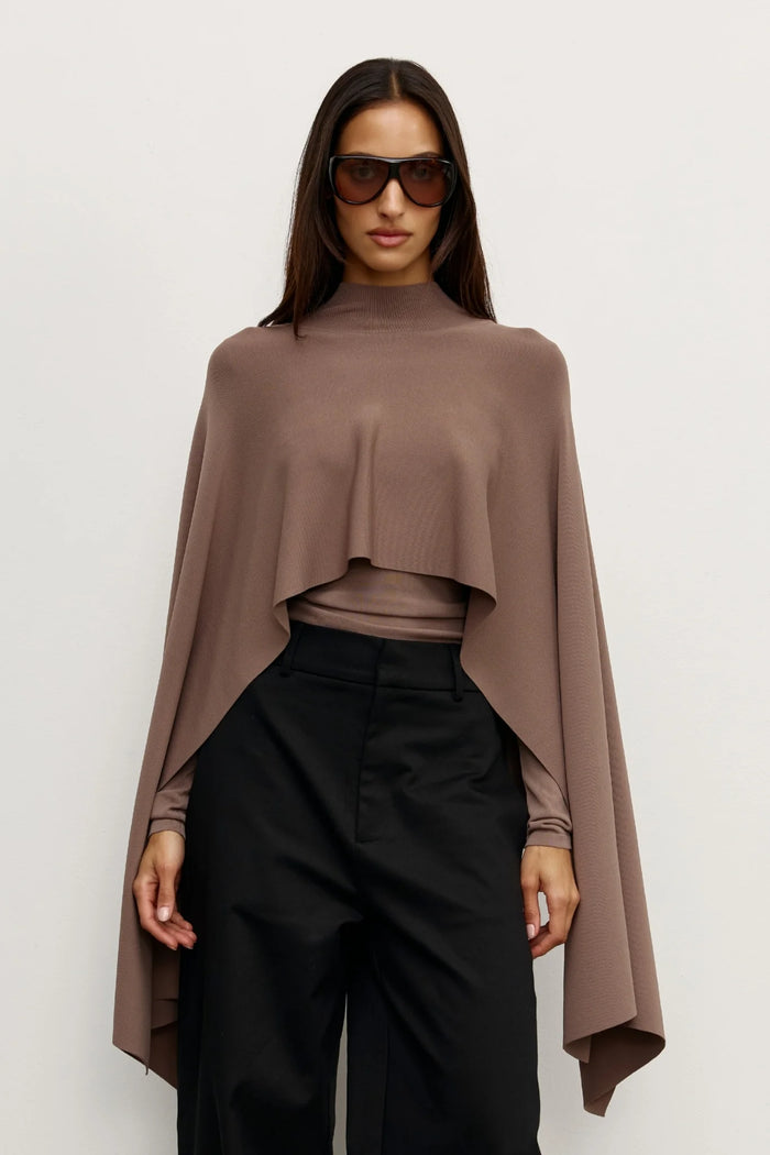 Bayse - Sorella Poncho - Mouse Grey