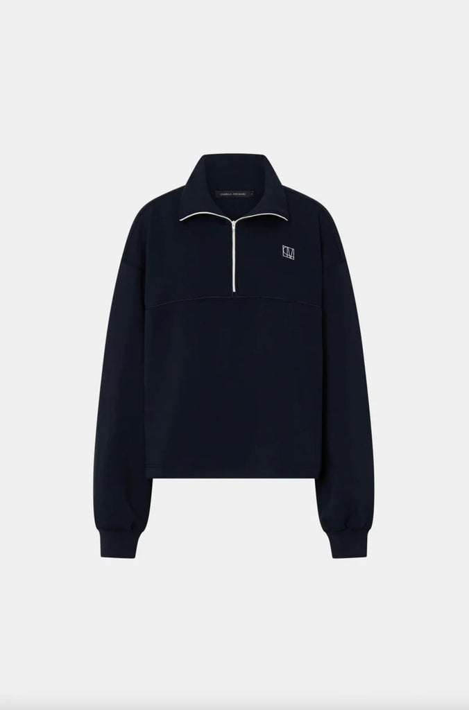 Camilla and Marc - Zylus Sweater - Navy/White