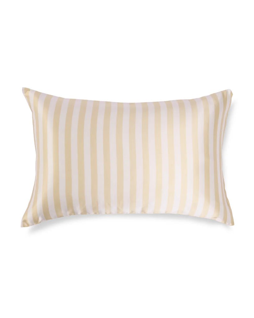 Hommey - Silk Pillowcase - Biscotti Stripes (Online Only)