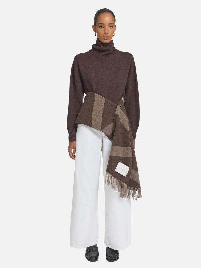 Viktoria & Woods - Snowdrift Scarf - Chocolate