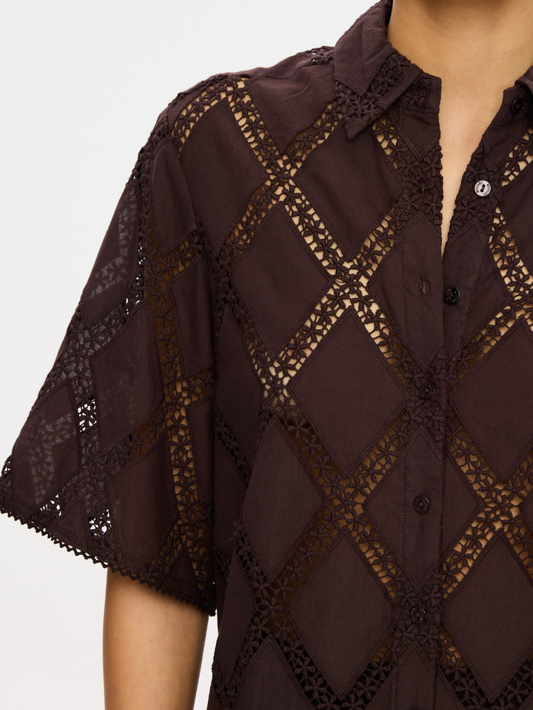 Kivari - Izzy Shirt - Chocolate