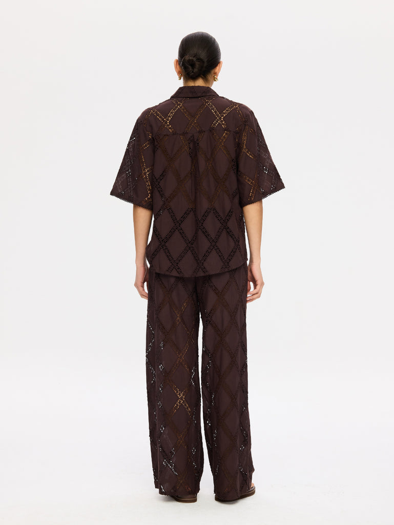 Kivari - Izzy Shirt - Chocolate