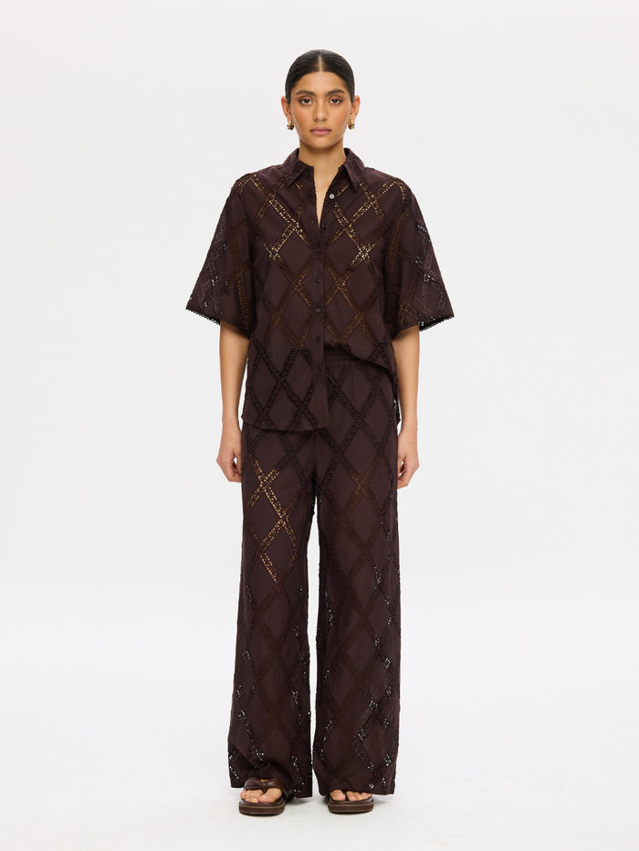 Kivari - Izzy Shirt - Chocolate