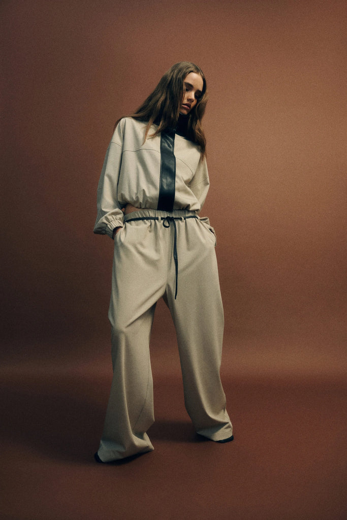 One of Others - Tyla Pant -  Sage/Black