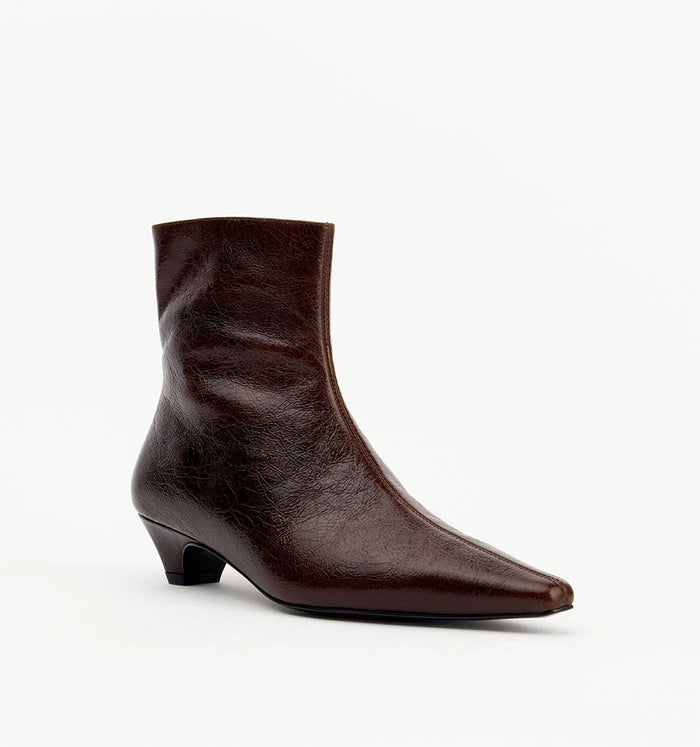 Alias Mae - Tabitha - Choc Oily Crinkle Leather