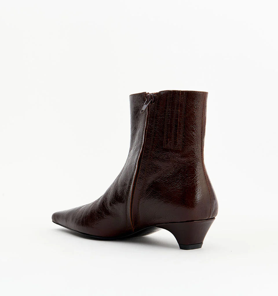 Alias Mae - Tabitha - Choc Oily Crinkle Leather