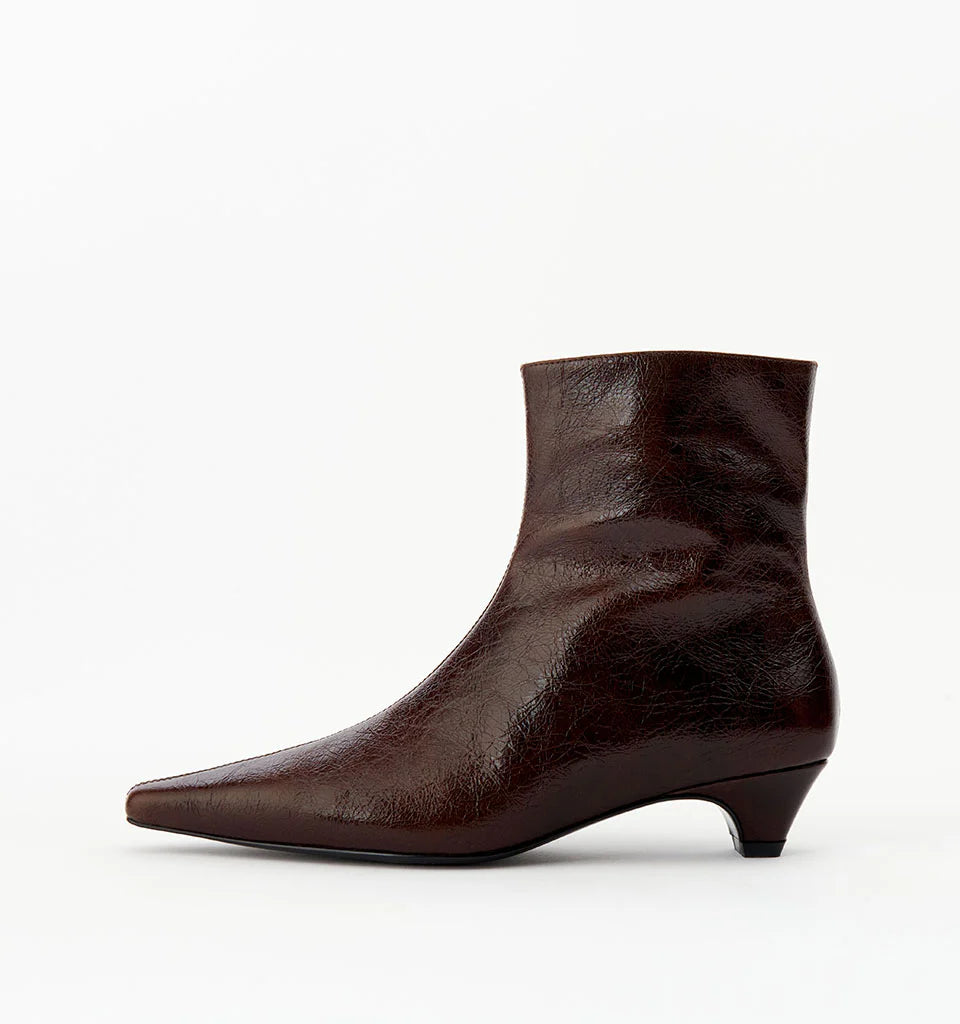 Alias Mae - Tabitha - Choc Oily Crinkle Leather