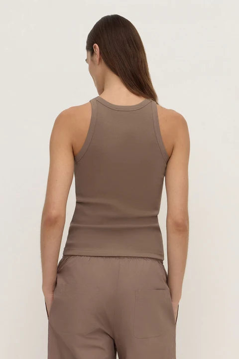 Assembly - Tabitha Rib Tank - Dark Sand