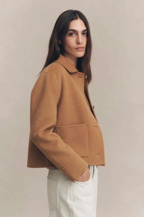 Assembly Label - Tasman Wool Jacket - Camel