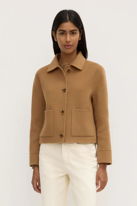 Assembly Label - Tasman Wool Jacket - Camel