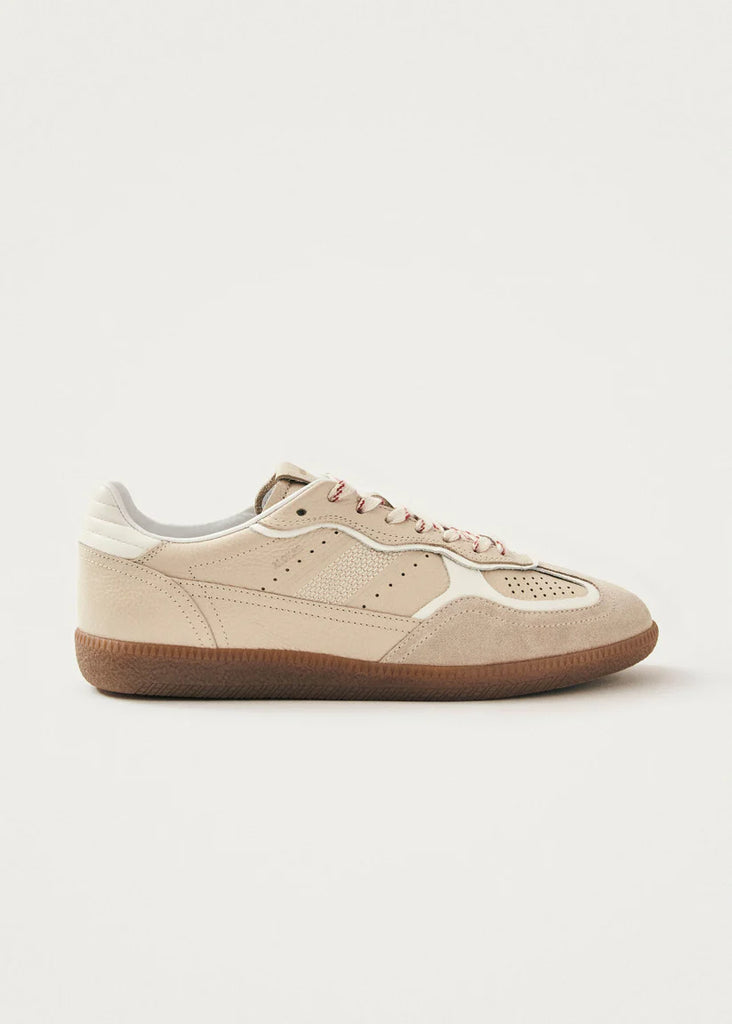 Alohas -  Tb.490 Rife Grain Cream Leather Sneakers