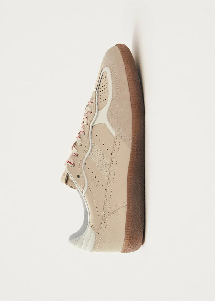 Alohas -  Tb.490 Rife Grain Cream Leather Sneakers