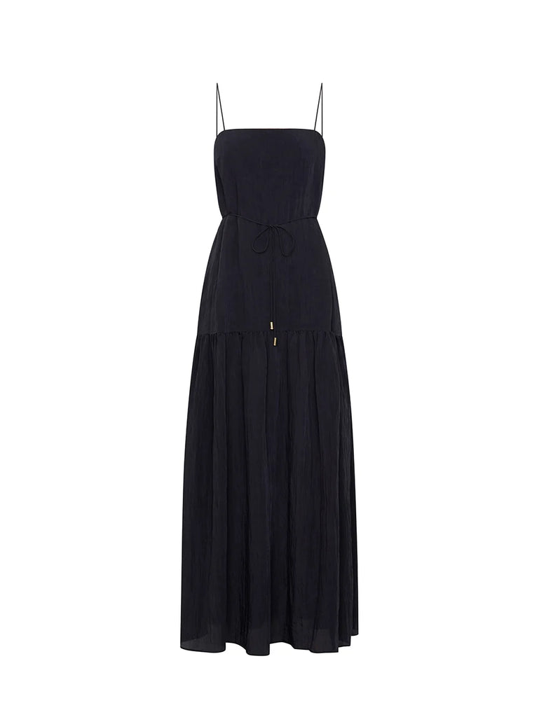 Kivari- Uma Maxi Dress- Charcoal