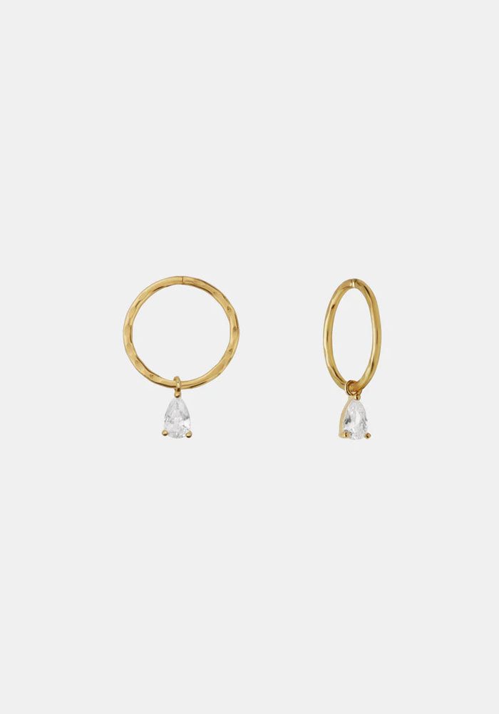 Saint Valentine - Valentine Mini Hoops - Gold