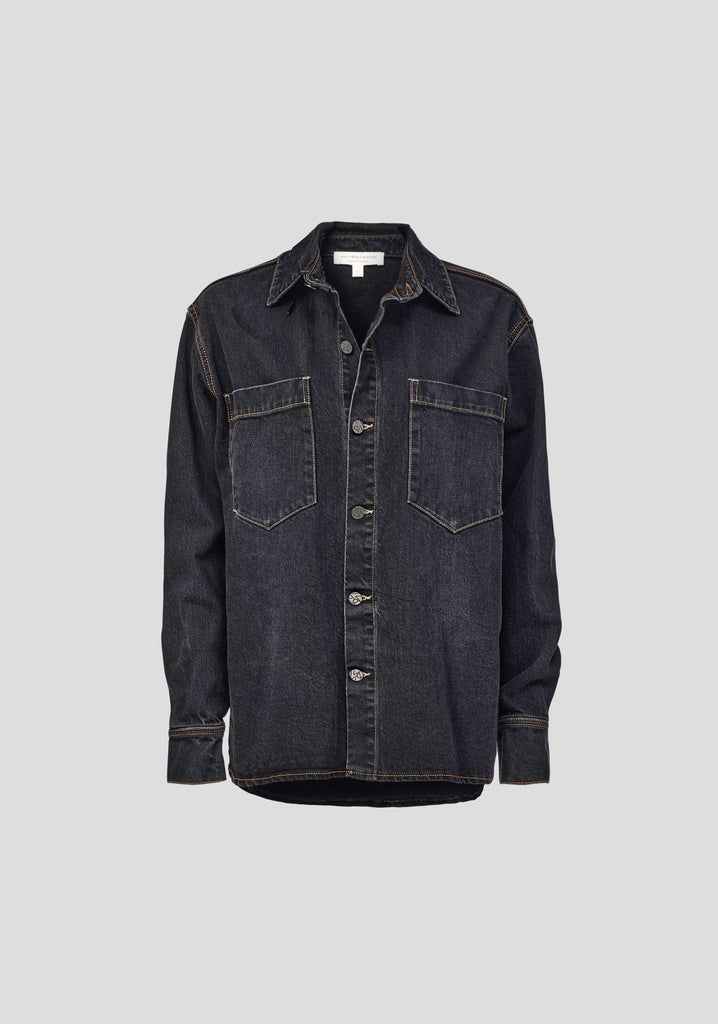 Viktoria & Woods - Interscope Shirt - Washed Black Denim
