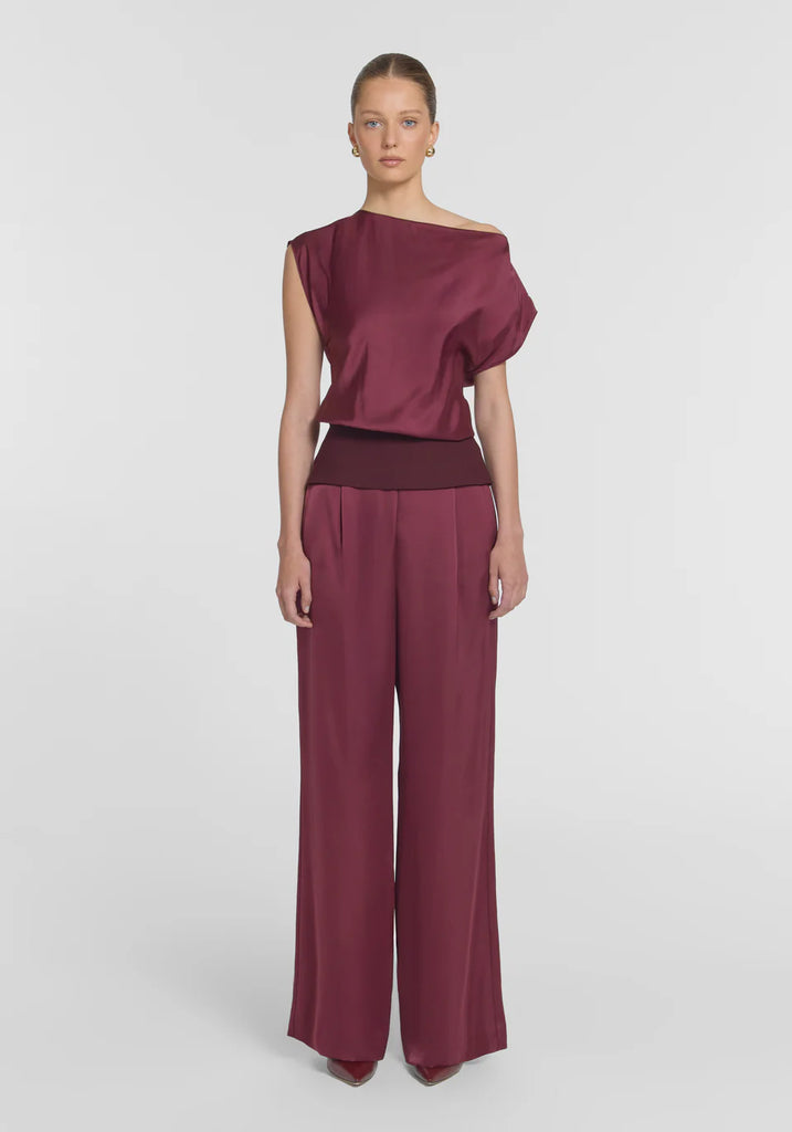 Viktoria & Woods - Mabel Top - Garnet