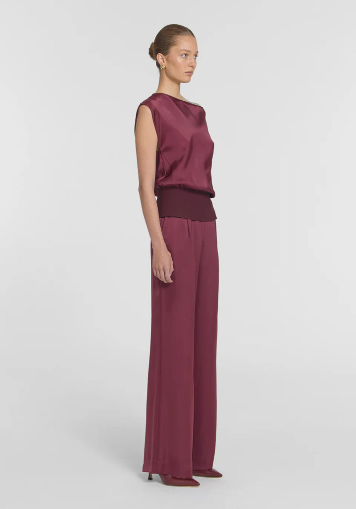 Viktoria & Woods - Lakeshore Pant - Garnet