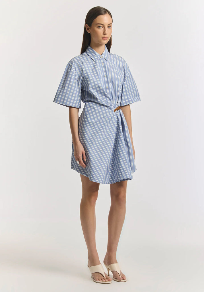 Viktoria & Woods - Peaches Dress - Mist Stripe