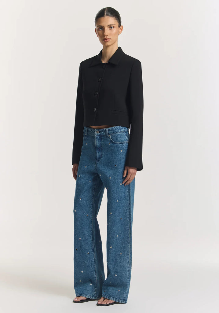 Viktoria & Woods - Sting Eyelet Jean - Coyote Blue