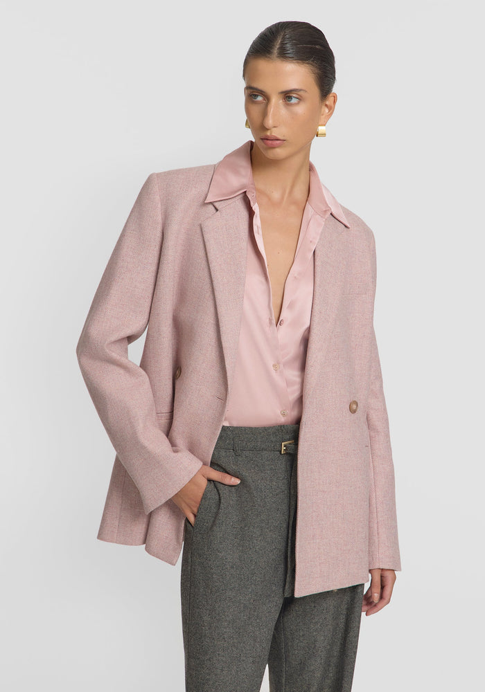 Viktoria & Woods - Prosperity Blazer - TINTED ROSE