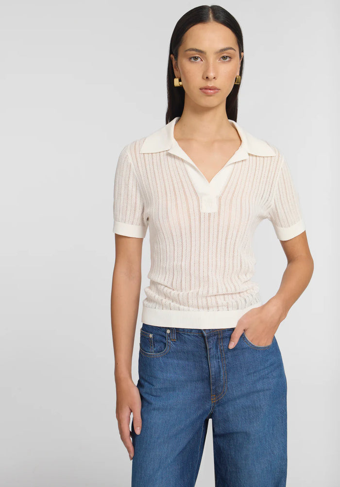 Viktoria & Woods - Wisteria Polo - Ivory