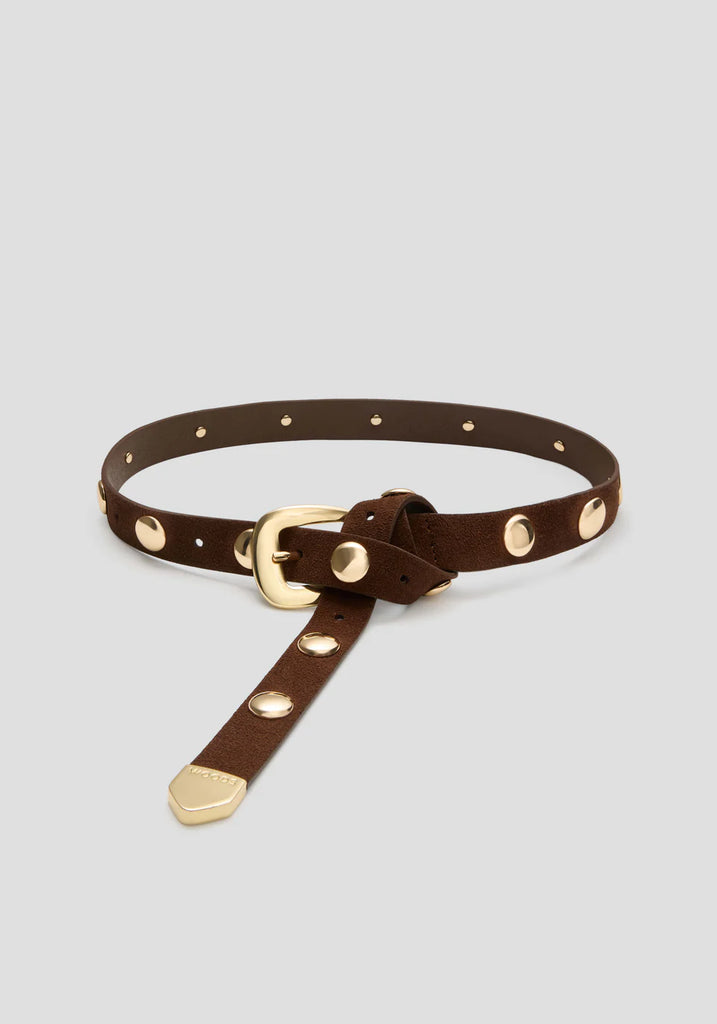 Viktoria & Woods - Scott Belt - Tan Suede