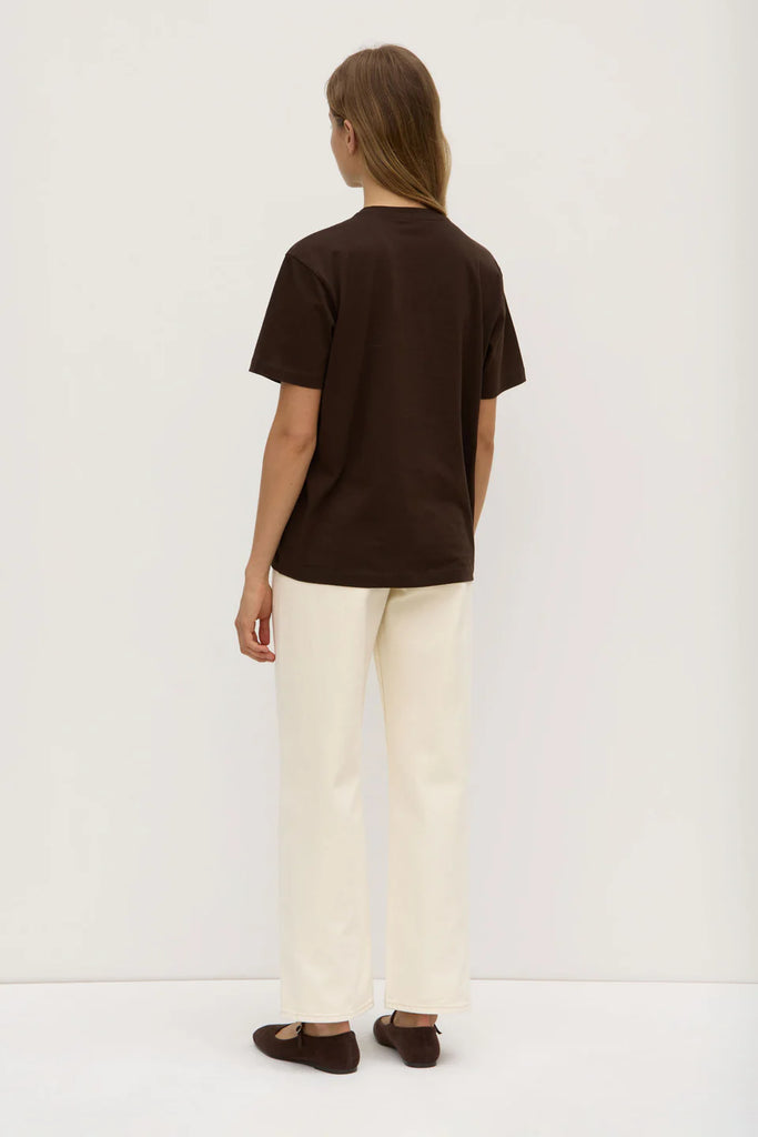 Assembly - Womens Organic Base Tee - Ganache