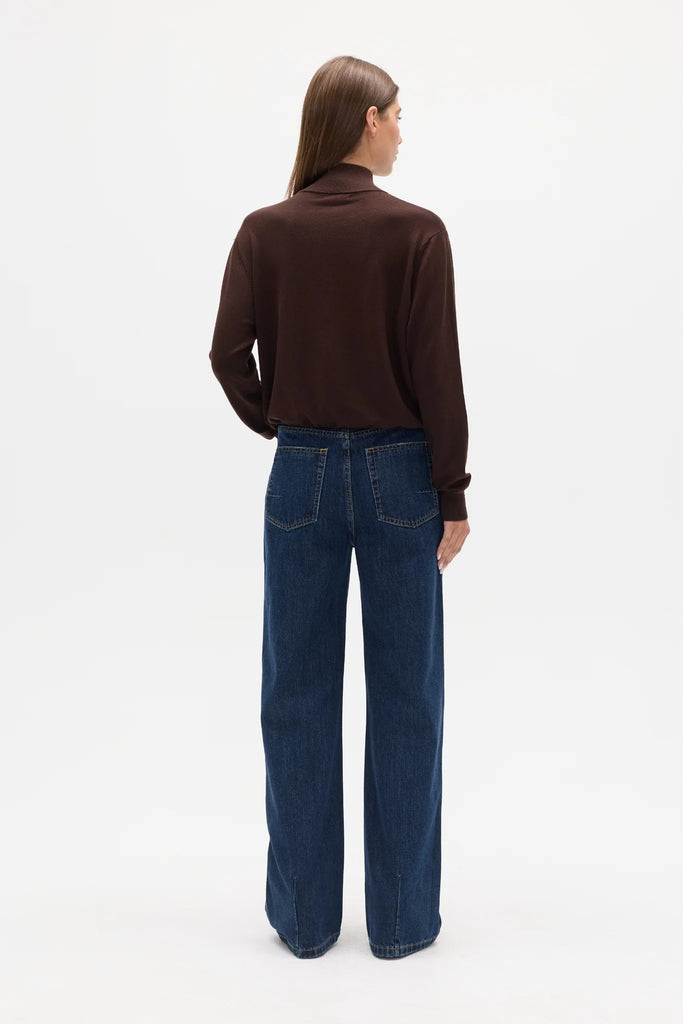 Bayse - Yvette Knit Jumper - Chocolate Brown