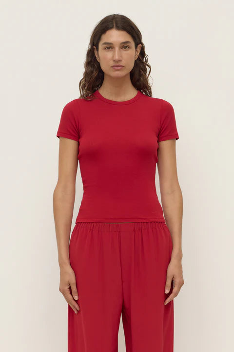 Assembly - Zali Short Sleeve Tee - Mulberry