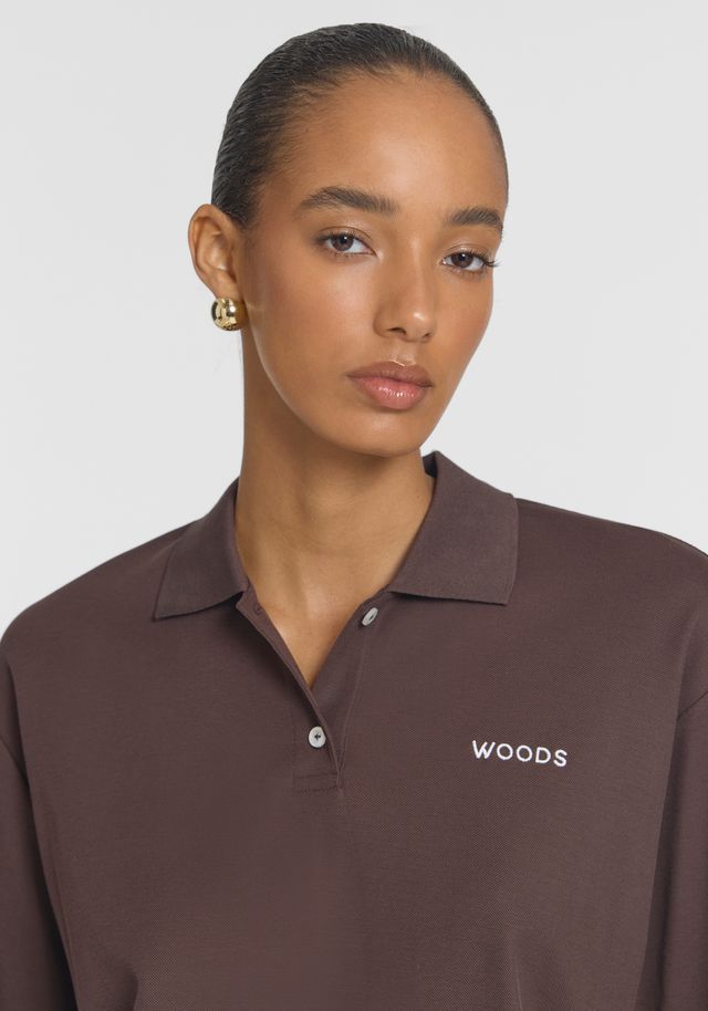 Viktoria & Woods- Beckett Polo - Chocolate
