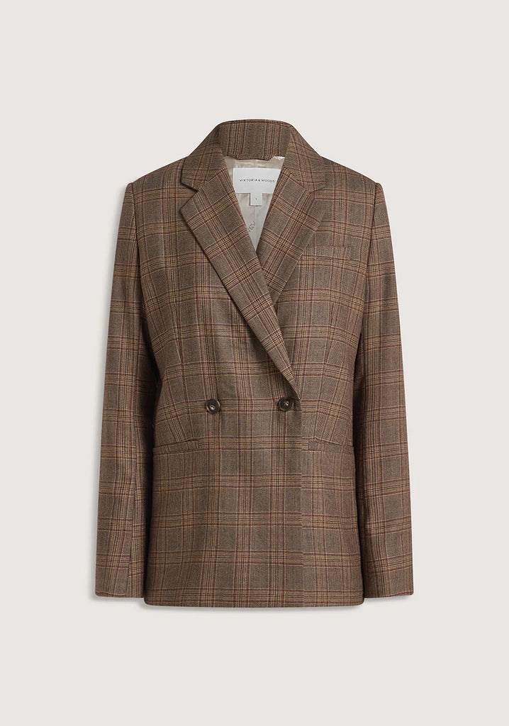 Viktoria & Woods-  Academia Blazer- Tapestry Check