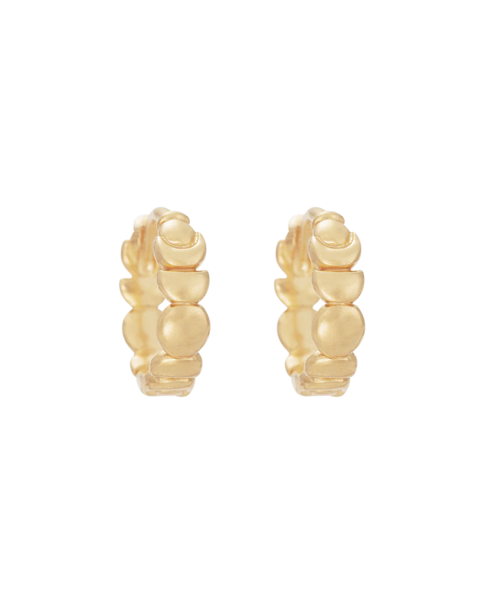 Kirstin Ash - Alchemise Hoops -18k Gold Vermeil