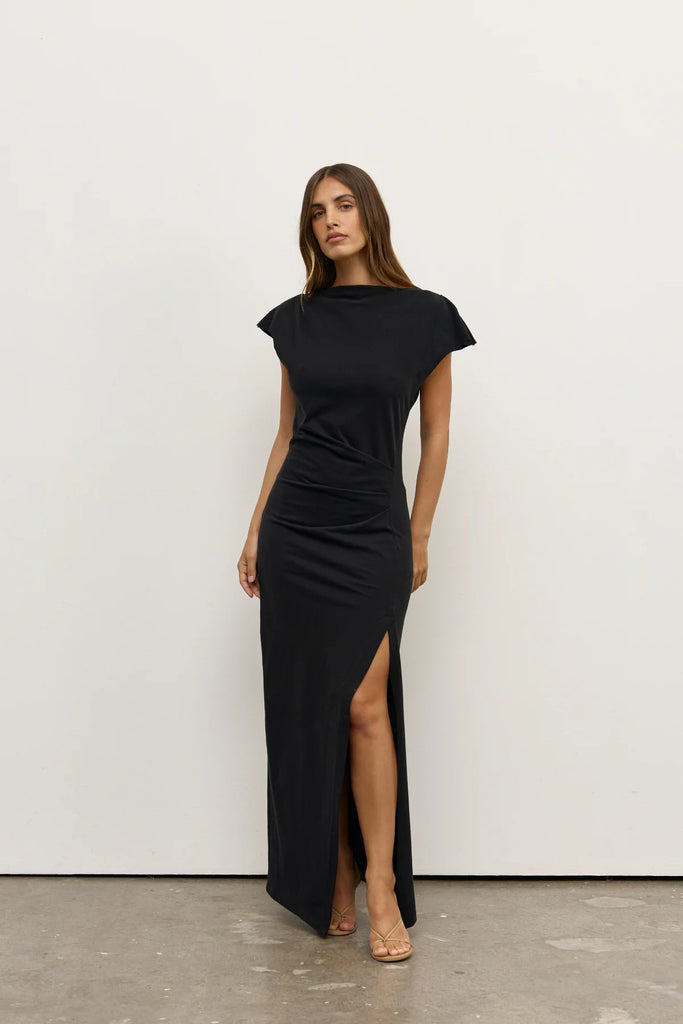 Bayse - ELIANA MAXI DRESS - BLACK