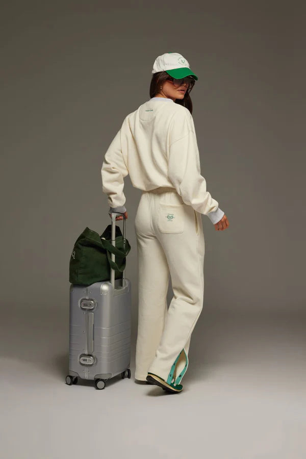 Araminta James - Snap Hem Trackpant - Coconut