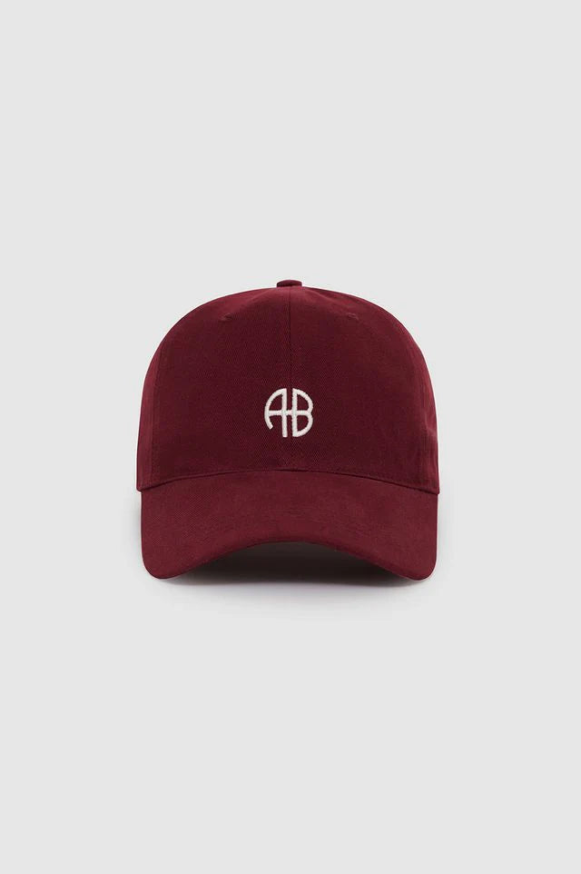 Anine Bing - Jeremy Baseball Cap AB - Cabernet