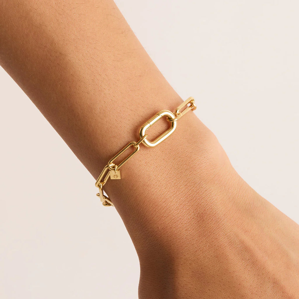 By Charlotte - 18" With Love Annex Link Bracelet - Gold