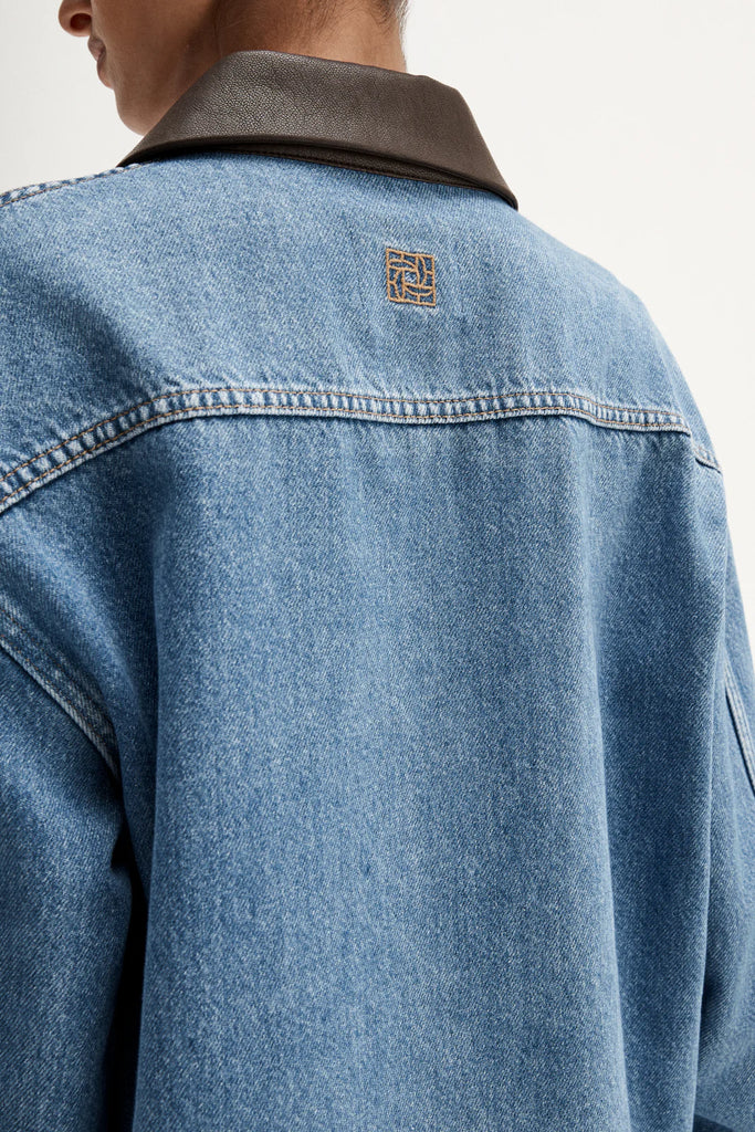 Elka - Benji Denim Shirt - Trinity Blue