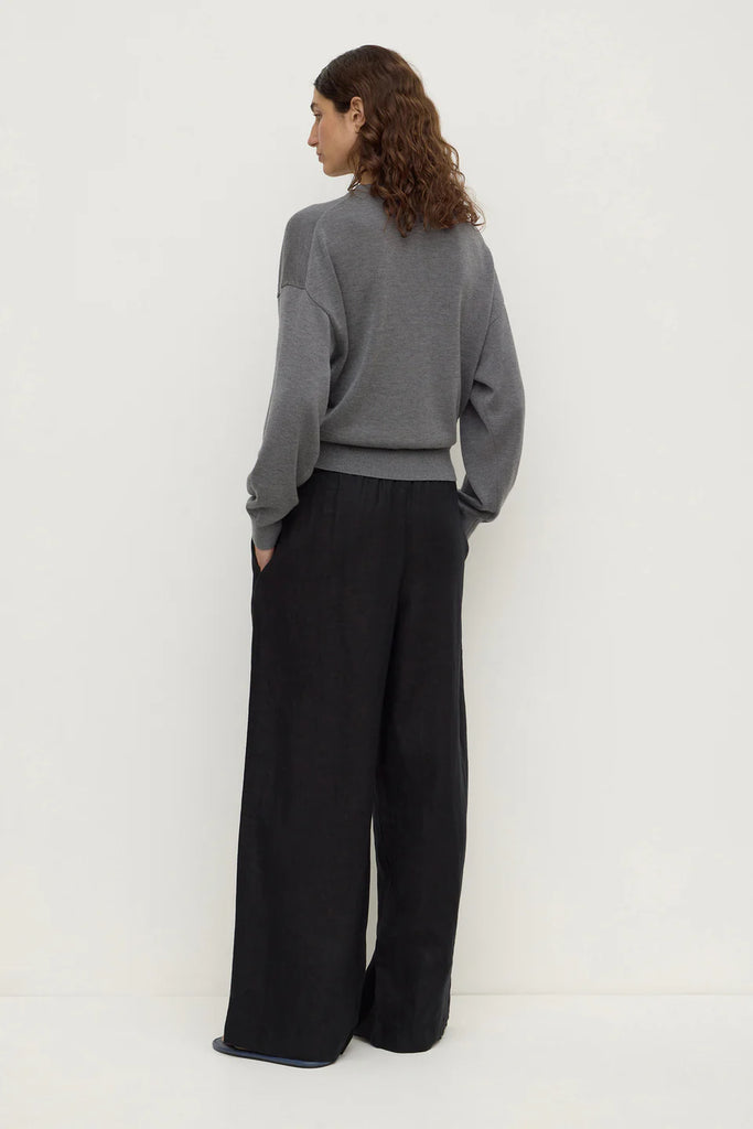 Assembly - Everyday Linen Pant - Black