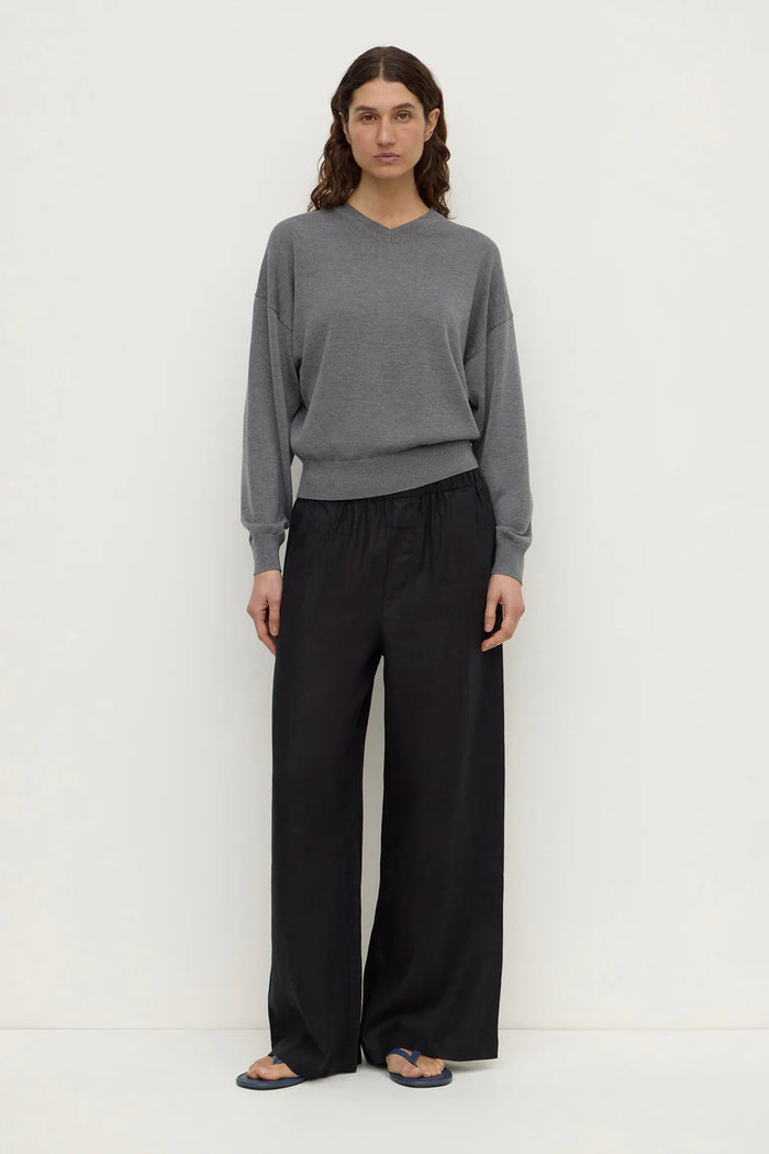 Assembly - Everyday Linen Pant - Black