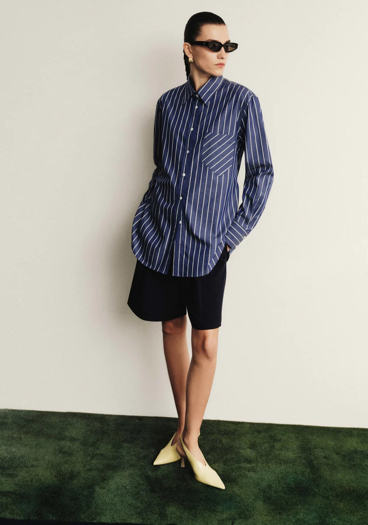 Viktoria & Woods - Blessing Shirt - Stahl Stripe