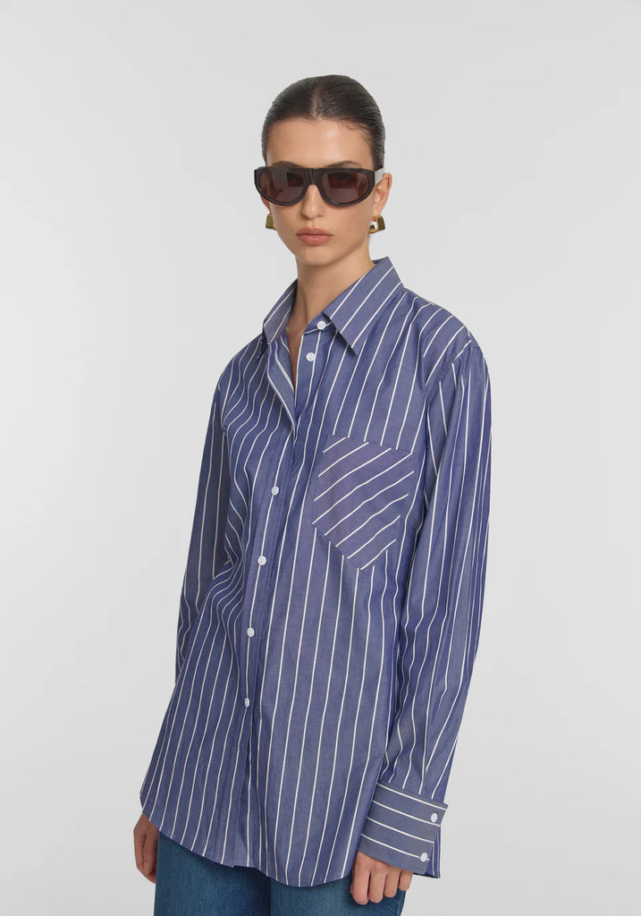 Viktoria & Woods - Blessing Shirt - Stahl Stripe