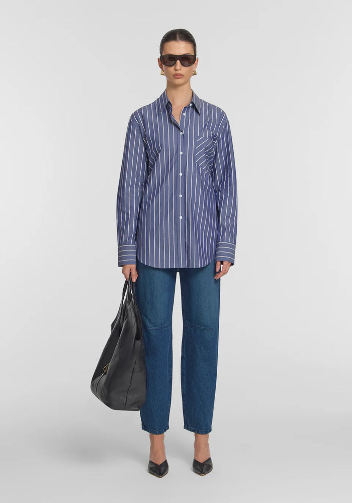 Viktoria & Woods - Blessing Shirt - Stahl Stripe