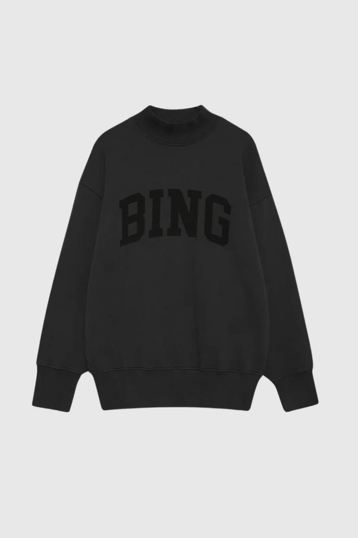 Anine Bing- Bradie Sweatshirt Bing- Black