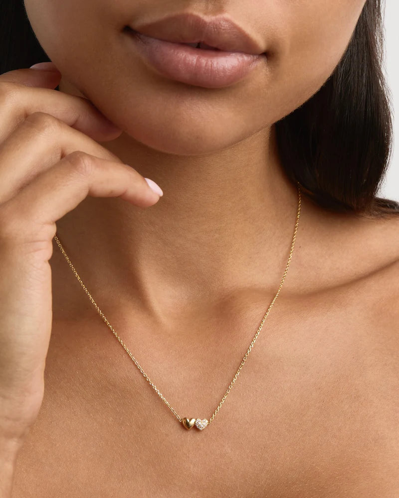 By Charlotte - Always By Your Side Necklace - 18K Gold Vermeil