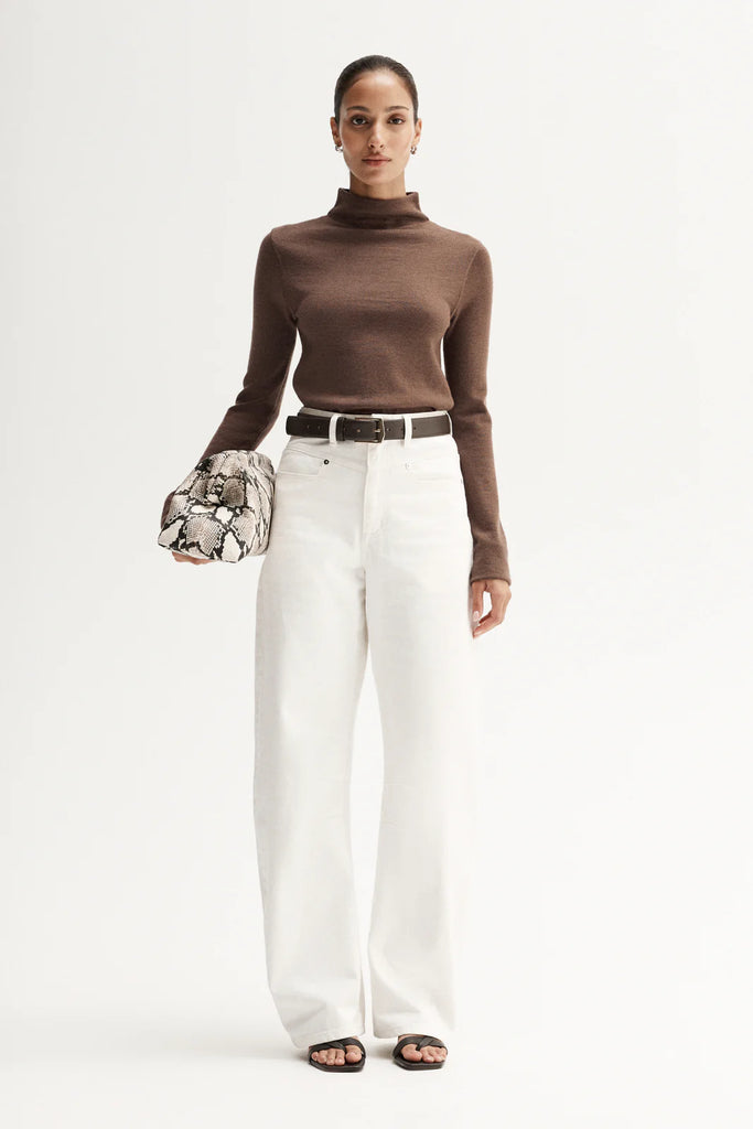 Elka - Winnie Knit Top - Tan