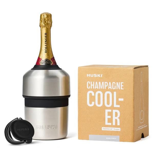 Huski - Champagne Cooler - Brushed Stainless